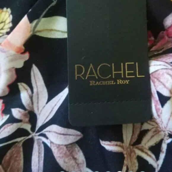 Brand New Rachel by Rachel Roy One-Piece Navy Floral Swimsuit - Picture 11 of 12